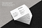 设计感 极简主义 商业 时尚 名片 下载 名片设计卡片名片平面设计