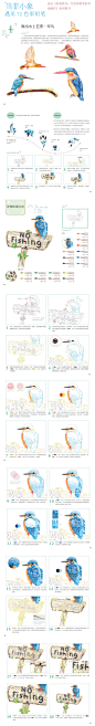 选自《当花卉遇见色铅笔》《春之绘：72色彩铅笔的幸福画作》《夏之绘：72色彩铅笔的幸福画作》《秋之绘：72色彩铅笔的幸福画作》《冬之绘：72色彩铅笔的幸福画作》