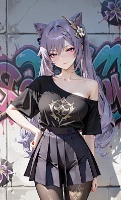 #我爱二次元 #刻晴 #二次元老婆 #原神壁纸 #原神 #原神刻晴 #二次元美图 #动漫图片 #璃月 #AI绘画有点东西 #原神头像 #二次元少女 - 小红书