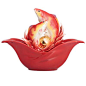 『吉庆有余 聚宝盆』金鱼自古为吉祥之象征，隐喻富裕有余，取材三只金鱼代表了招福、带禄、发财之吉祥寓意。