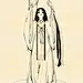 巫女祝祷-玉藻_练习,古风,线稿_涂鸦王国插画