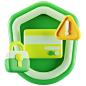Fraud Prevention  3D Icon