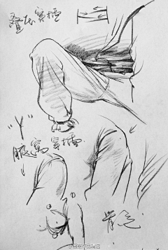 6YaWugLl采集到衣褶
