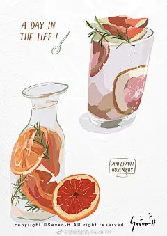 #插画# #下午茶# 选一杯今天喝☕️ ​​​​