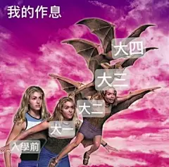 大学生表情包，我的大一大二大三大四