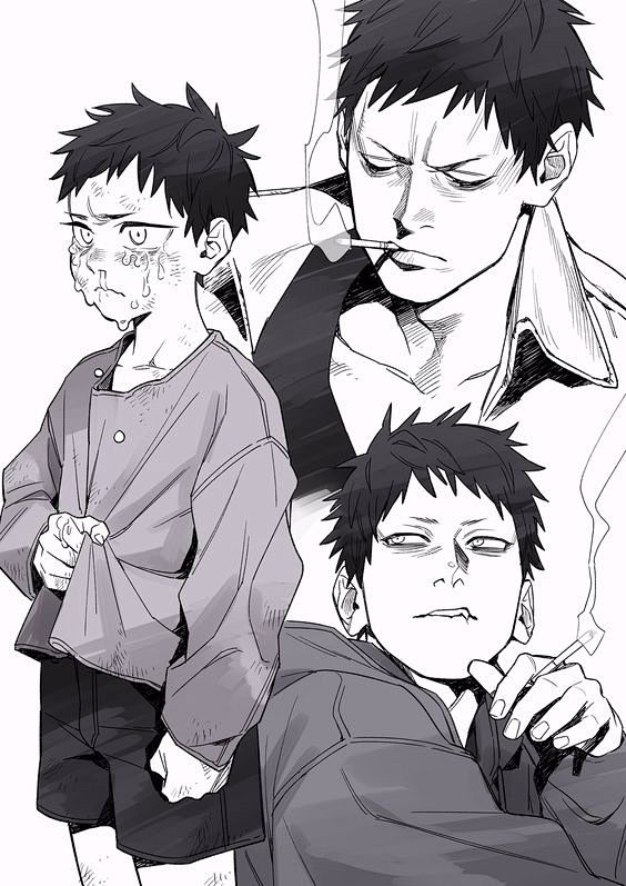 佐乃夕斗 on Twitter: "黒髪...