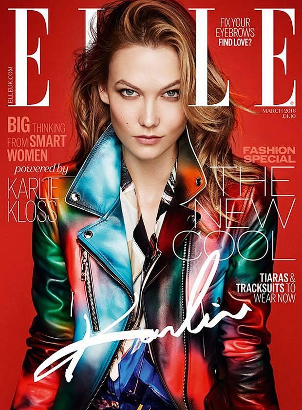 Elle UK March 2016 C...