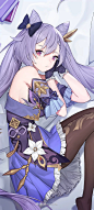 动漫美少女   原神   刻晴