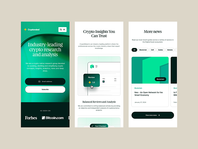 Crypto News Website ...