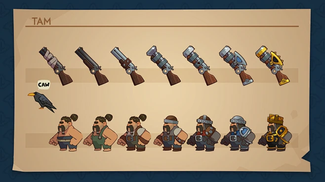 Almost A Hero Game. Characters Design. 2016-2020-花瓣网