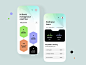 Finance Mobile App Design by Ghulam Rasool  for Upnow Studio on Dribbble