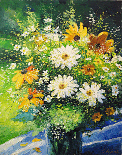 菊苑逸馨采集到静物油画