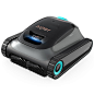 (2024 New) AIPER Scuba S1 Cordless Robotic Pool Cleaner, Pool Vacuum for Inground Pools, Wall and Waterline Cleaning, WavePath 2.0 Smart Navigation, 150 min Battery Life, for Pools up to 1,600 Sq.ft