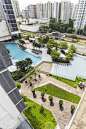 新加坡折线商业住宅景观