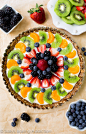 Greek yogurt fruit tart - Nom-Food! : Greek yogurt fruit tart