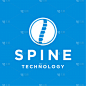 modern spine abstract logo