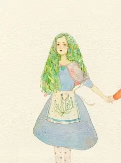 水彩#插画#