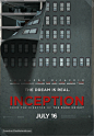 inception movie poster via cinematerial 2