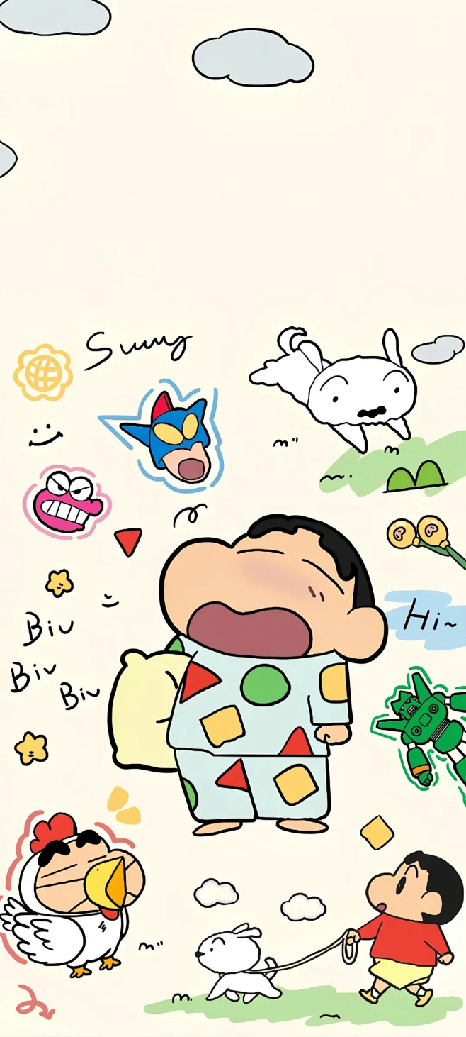 Share | 蜡笔小新壁纸 - 小红书