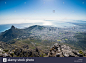 Stock Photo - View over Cape Town from Table Mountain, South Africa, Africa : Download this stock image: View over Cape Town from Table Mountain, South Africa, Africa - JH2744 from Alamy's library of millions of high resolution stock photos, illustrations