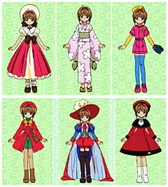《魔卡少女樱》小樱的51套服装，全是知世满满的心意 太好看了！！柯南你看看人家 ​ ​​​​