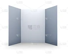 空白折叠纸传单