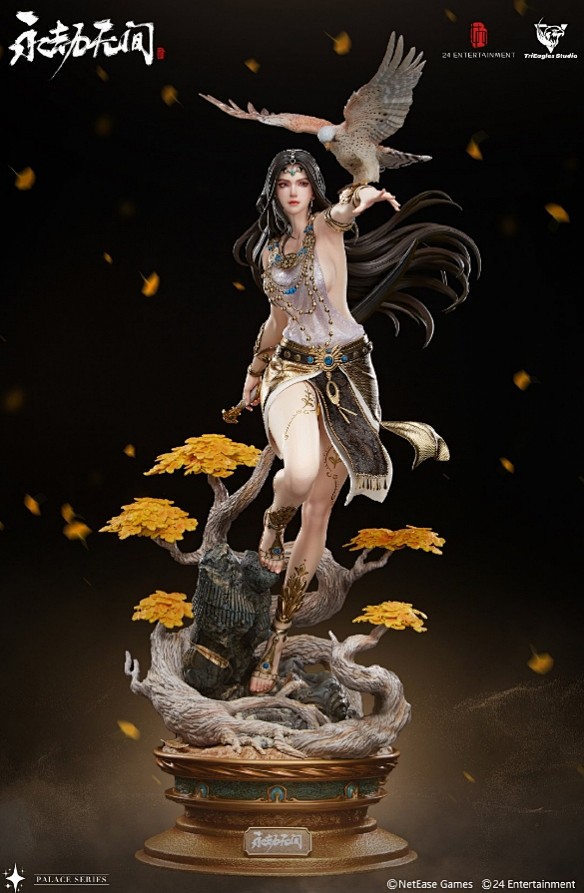 妩媚！绝美！《永劫无间》推出迦南金羽圣鹰...