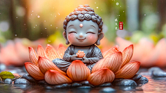 往日的你采集到佛像 AI绘画