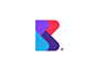 B® type mark branding logotype symbol brand identity logo