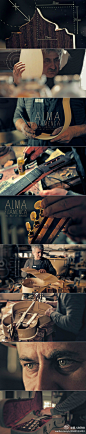 SUMAYZOY素面造分享：「制作的艺术: 吉他制造者 Alma Flamenca」The Art of Making是DGS工作室拍摄的系列短片，短片纪录了一位吉他制造者 Alma Flamenca，制作一把Lazarides吉他所花费的299个小时，其中充满热爱、知识和艰辛的劳作，被浓缩在这3分钟的短片里面。http://t.cn/zHRZ1iS #手工##匠人#