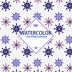 金刚石雪花背景高清素材 手绘 水彩 矢量可编辑 紫色 免抠png 设计图片 免费下载