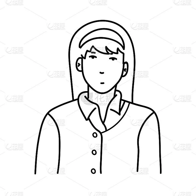 Cartoon Sketch People Vector Illustration图片_其他图片图片素材-花瓣网