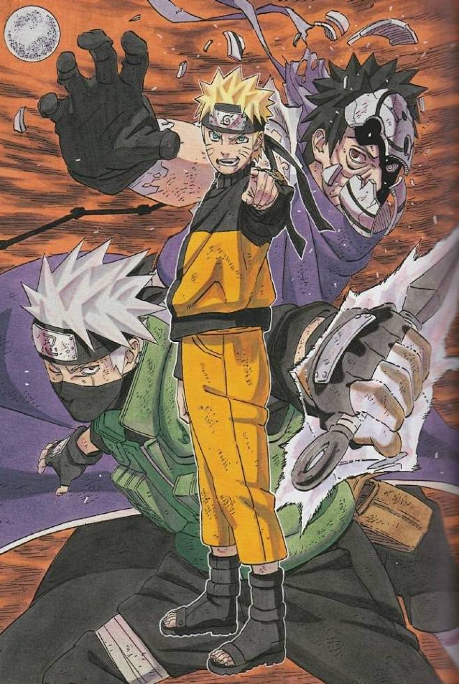 《火影忍者》（NARUTO）封面插图