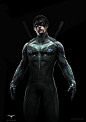 Nightwing Movie Fanart, Serg Souleiman : Continuing my exploration of Batman characters. With Nighwing I wanted to try a mix of film, game and animation but again with my own twist.
I did use Joseph Gordon-Levitt for this one picking up where the last Dar