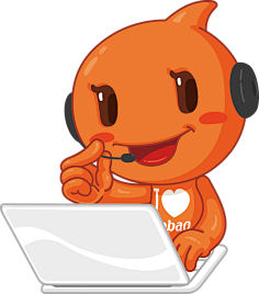 com@my淘宝吉祥物 公仔 代表物 png免扣素材 淘宝卡通ip形象 标志