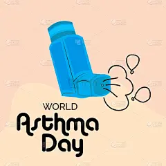 世界哮喘日。