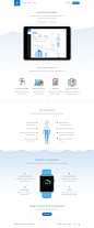 Smart water landing page