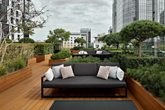 上海木西花园设计采集到花园区位---屋顶花园