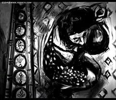 黑白手绘人物视频创意个性视频|国外广告视频素材|视频素材|视频下载|影视模板|影视视频|创意个性名片|创意个性|创意个性51|创意个性代金券