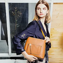 真皮女包厂家2019新款欧美时尚牛皮真皮女包手提单肩斜挎包女士包