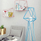 8 Ideas For Introducing Pastels Into Your Interior // Install Pastel Light Fixtures --- All spaces require light fixtures. Whether they're hanging from the ceiling or standing on the ground, pastel light fixtures bring light and color to your spaces.