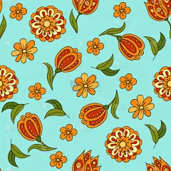 春天,四方连续纹样,仅一朵花,纺织品,图像,壁纸,模板,重复,装饰,卷发