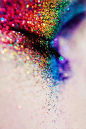Glitter eye