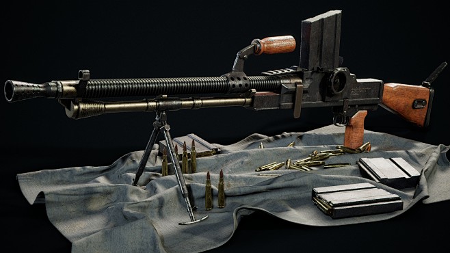 捷克式zb26轻机枪