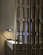 | P | Metal room divider screen - Hazelton Hotel, Toronto