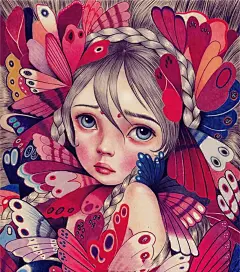来自西班牙的知名插画艺术家劳尔·格拉（Raul Guerra），几乎所有的作品都是以美到不可方物的小萝莉为主。