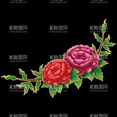 手绘国潮鲜花  - 源文件下载【酷图网】手绘国潮鲜花,国潮鲜花,手绘鲜花,古典鲜花,鲜花,古风鲜花,中国风鲜花,手绘古风鲜花,手绘古典鲜花,鲜花插画,手绘鲜花插画,国潮鲜花插画,中国风,鲜花素材,