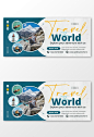 其中包括图片：Social Media Travelling Post Or Travel Business Agency Promotion Facebook Cover Template | PSD Free Download - Pikbest