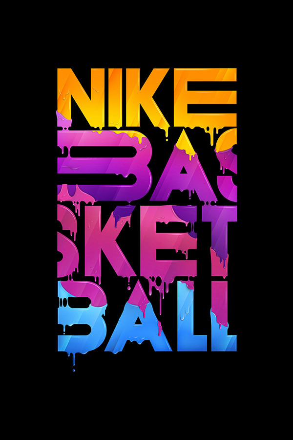 17:39:01nike / basketballc创意类广告haow~同采自behance