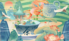 花瓣采集到插画(1)
